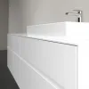 Villeroy & Boch Collaro Тумба под раковину, с подсветкой, 4 выдвижных ящика, 1600 x 548 x 500 mm, Glossy White / Glossy White C023B0DH