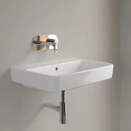 Villeroy & Boch O.novo Pаковина, 650 x 460 x 175 mm, Альпийский белый, с переливом, задняя сторона и нижняя сторона шлифованные 4A41KJ01