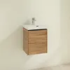 Villeroy & Boch Subway 3.0 Тумба под раковину, 1 дверь, 351 x 429 x 309 mm, Oak Kansas C58301RH