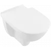 Villeroy & Boch ViCare Унитаз с открытым смывным краем ViCare, настенный, Альпийский белый 4695R001