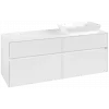 Villeroy & Boch Collaro Тумба под раковину, 4 выдвижных ящика, 1400 x 548 x 500 mm, Glossy White / Glossy White C11800DH