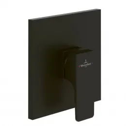 Смеситель Villeroy & Boch Architectura Square TVS125002000K5 для душа, черный матовый TVS125002000K5