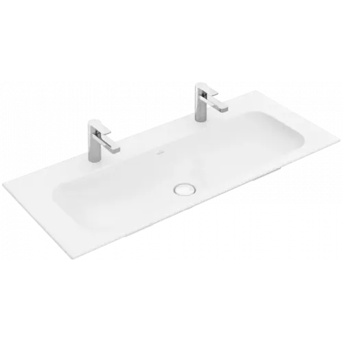 Villeroy & Boch Finion Pаковина для установки на тумбу, 1200 x 500 x 160 mm, Альпийский белый CeramicPlus, без перелива, нешлифованный 4164C1R1