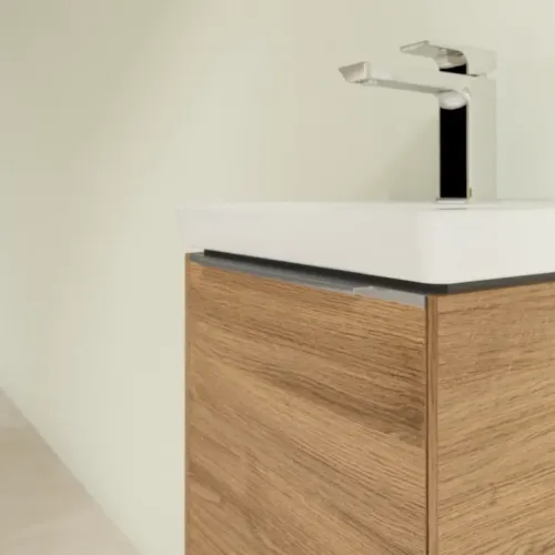 Villeroy & Boch Subway 3.0 Тумба под раковину, 1 дверь, 351 x 429 x 309 mm, Oak Kansas C58400RH