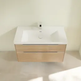 Villeroy & Boch Subway 3.0 Тумба под раковину, 2 выдвижных ящика, 973 x 576 x 478 mm, Nordic Oak C57000VJ