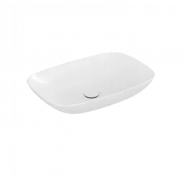 Villeroy & Boch Loop & Friends Раковина для установки на столешницу, 620 x 420 x 120 mm, Альпийский белый, с переливом 4A500001