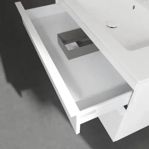 Villeroy & Boch Venticello Тумба под раковину, 2 выдвижных ящика, 953 x 590 x 502 mm, Glossy White / Glossy White A92602DH