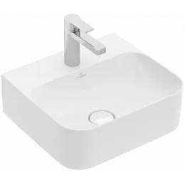 Villeroy & Boch Finion Раковина компактная, 430 x 390 x 140 mm, Альпийский белый CeramicPlus, без перелива 436443R1