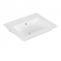 Villeroy & Boch Venticello Pаковина, 600 x 505 x 165 mm, Альпийский белый CeramicPlus, с переливом 412462R1