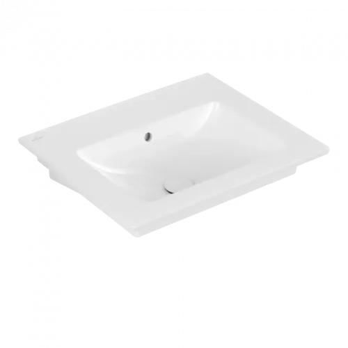 Villeroy & Boch Venticello Pаковина, 600 x 505 x 165 mm, Альпийский белый CeramicPlus, с переливом 412462R1