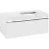 Villeroy & Boch Venticello Тумба под раковину, 1 выдвижной ящик, 957 x 436 x 502 mm, Glossy White / Glossy White A94801DH