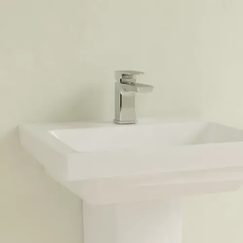 Villeroy & Boch Subway 3.0 Раковина компактная, 500 x 400 x 145 mm, Альпийский белый CeramicPlus, без перелива 437051R1