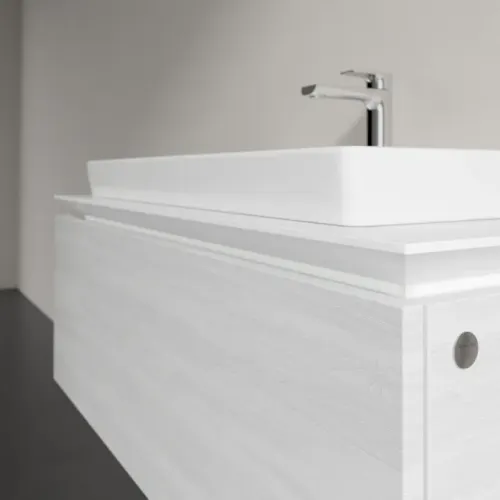 Villeroy & Boch Legato Тумба под раковину, 1 выдвижной ящик, 1000 x 380 x 500 mm, White Wood / White Wood B69400E8
