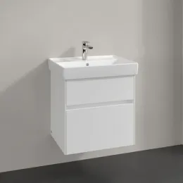 Villeroy & Boch Collaro Тумба под раковину, 2 выдвижных ящика, 554 x 546 x 444 mm, Glossy White C00800DH