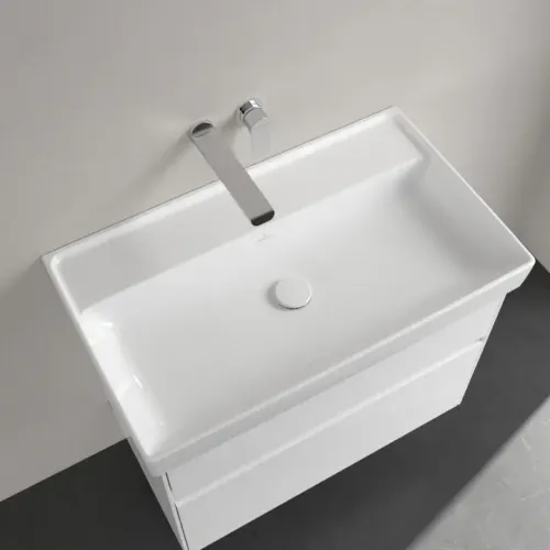 Villeroy & Boch Collaro Pаковина для установки на тумбу, 800 x 465 x 160 mm, Альпийский белый, без перелива 4A338301