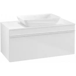 Villeroy & Boch Venticello Тумба под раковину, 1 выдвижной ящик, 957 x 436 x 502 mm, Glossy White / Glossy White A94602DH