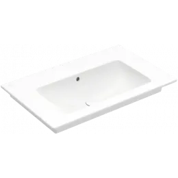 Villeroy & Boch Venticello Pаковина для установки на тумбу, 800 x 500 x 165 mm, Альпийский белый CeramicPlus, с переливом 41048JR1