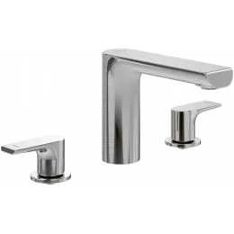 Villeroy & Boch Liberty Смеситель для ванны двухвентильный без Выдвижной механизм слива, Хром TVW10700700061