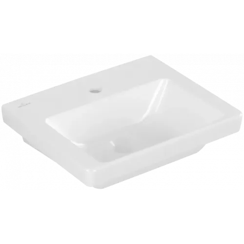 Villeroy & Boch Subway 3.0 Раковина компактная, 450 x 370 x 145 mm, Альпийский белый, без перелива 4370FL01