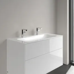 Villeroy & Boch Finion Pаковина для установки на тумбу, 1000 x 500 x 160 mm, Альпийский белый CeramicPlus, без перелива, нешлифованный 4164A1R1