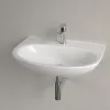 Villeroy & Boch O.novo Pаковина, 650 x 480 x 180 mm, Альпийский белый, без перелива 4A406601