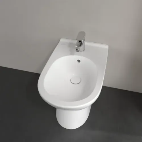 Villeroy & Boch O.novo Биде, напольный, 360 x 570 mm, Альпийский белый 54610001