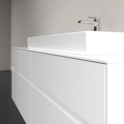 Villeroy & Boch Collaro Тумба под раковину, 4 выдвижных ящика, 1400 x 548 x 500 mm, Glossy White / Glossy White C09000DH