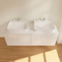 Villeroy & Boch Finion Тумба под раковину, с подсветкой, 4 выдвижных ящика, 1600 x 603 x 501 mm, Glossy White Lacquer G43100GF