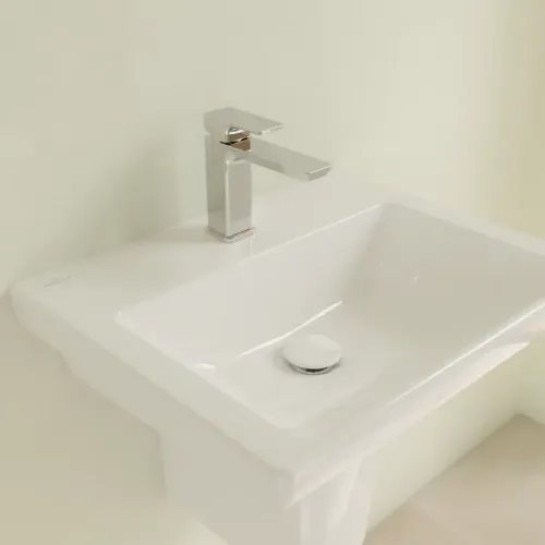 Villeroy & Boch Subway 3.0 Pаковина, 550 x 440 x 165 mm, Альпийский белый, без перелива 4A705601
