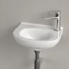 Villeroy & Boch O.novo Раковина компактная, 360 x 270 x 160 mm, Альпийский белый, без перелива 53603701