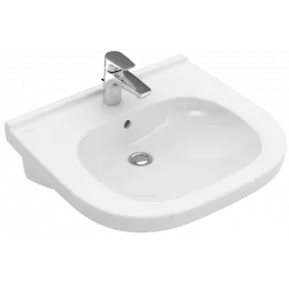 Villeroy & Boch ViCare Pаковина ViCare, 600 x 550 x 195 mm, Альпийский белый, без перелива 41196101