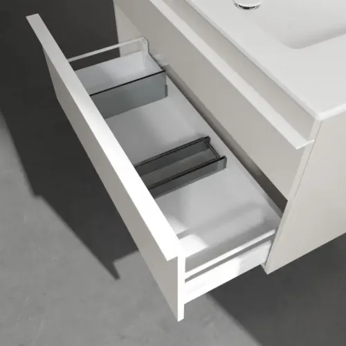 Villeroy & Boch Venticello Тумба под раковину, 2 выдвижных ящика, 953 x 590 x 502 mm, Soft Grey / Soft Grey A92602VK