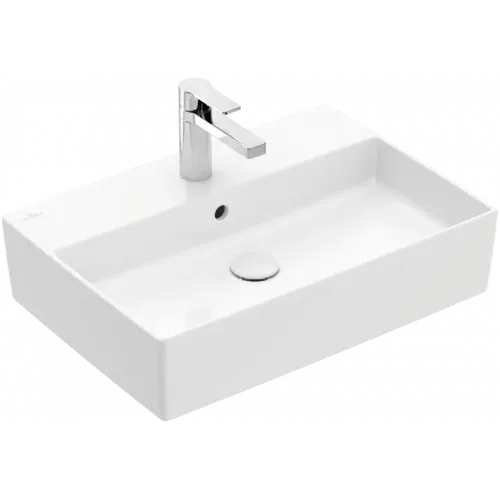 Villeroy & Boch Memento 2.0 Раковина для установки на столешницу, 600 x 420 x 140 mm, Альпийский белый, с переливом 4A076001