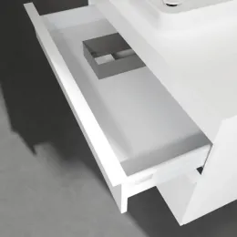 Villeroy & Boch Venticello Тумба под раковину, 2 выдвижных ящика, 957 x 606 x 502 mm, Glossy White / Glossy White A94202DH