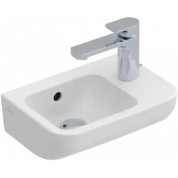 Villeroy & Boch Architectura Раковина компактная, 360 x 260 x 140 mm, Альпийский белый CeramicPlus, с переливом 437336R1