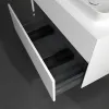 Villeroy & Boch Collaro Тумба под раковину, с подсветкой, 2 выдвижных ящика, 1000 x 548 x 500 mm, Glossy White / Glossy White C111B0DH