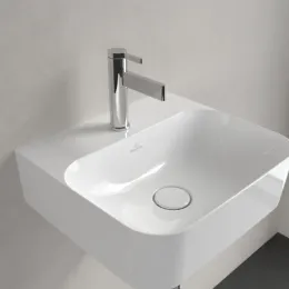 Villeroy & Boch Finion Раковина компактная, 430 x 390 x 140 mm, Альпийский белый CeramicPlus, без перелива 436443R1