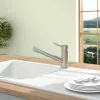 Villeroy & Boch Como Shower Однорычажный смеситель для мойки Однорычажный смеситель для мойки, выкл Нержавеющая сталь, Сплошная нержавеющая сталь 925200LC