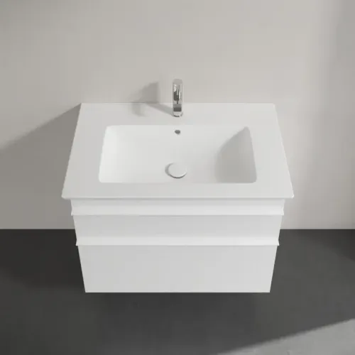 Villeroy & Boch Venticello Тумба под раковину, 2 выдвижных ящика, 753 x 590 x 502 mm, Glossy White / Glossy White A92502DH