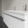 Villeroy & Boch Venticello Тумба под раковину, 2 выдвижных ящика, 1153 x 420 x 502 mm, Glossy White / Glossy White A93801DH