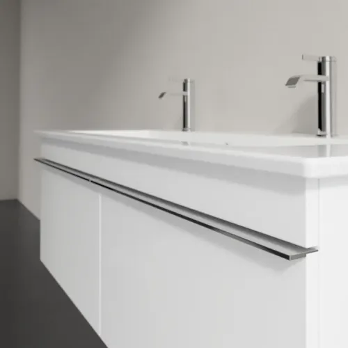 Villeroy & Boch Venticello Тумба под раковину, 2 выдвижных ящика, 1153 x 420 x 502 mm, Glossy White / Glossy White A93801DH