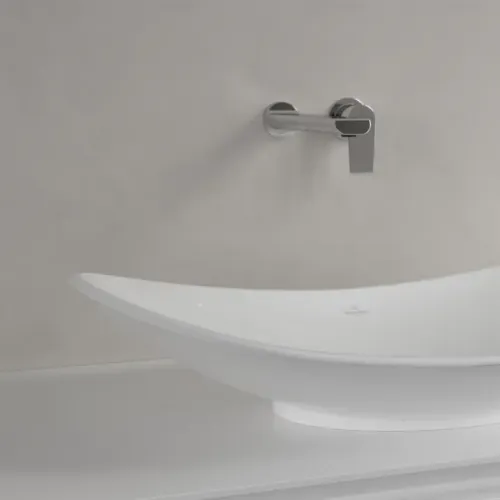 Villeroy & Boch My Nature Раковина для установки на столешницу, 810 x 410 x 160 mm, Альпийский белый CeramicPlus, без перелива 411080R1