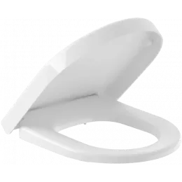 Villeroy & Boch Subway 2.0 Сиденье с крышкой для унитаза с короткой базой, с функцией автоматического опускания (SoftClosing), со снимаемым сиденьем (QuickRelease), Альпийский белый 9M69S101