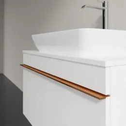 Villeroy & Boch Venticello Тумба под раковину, 1 выдвижной ящик, 757 x 436 x 502 mm, Glossy White / Glossy White A94505DH