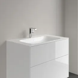 Villeroy & Boch Finion Pаковина для установки на тумбу, 800 x 500 x 160 mm, Stone White CeramicPlus, без перелива, нешлифованный 416481RW