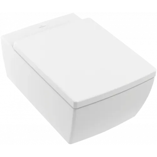 Villeroy & Boch Memento 2.0 Унитаз с открытым смывным краем, настенный, Stone White CeramicPlus 4633R0RW