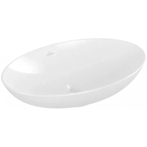 Villeroy & Boch Loop & Friends Раковина для установки на столешницу, 620 x 420 x 120 mm, Альпийский белый, без перелива 4A480101
