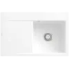 Villeroy & Boch Subway Style 45 Flat Мойка, включая Комплект слива с ручным управлением, выкл Керамика, 780 x 510 mm, Альпийский белый CeramicPlus 33471FR1