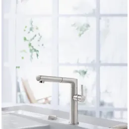 Villeroy & Boch Sorano Sky Shower Однорычажный смеситель для мойки Однорычажный смеситель для мойки, выкл Нержавеющая сталь, Сплошная нержавеющая сталь 926900LC