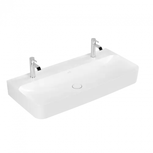 Villeroy & Boch Finion Pаковина, 1000 x 470 x 165 mm, Stone White CeramicPlus, без перелива 4168A1RW